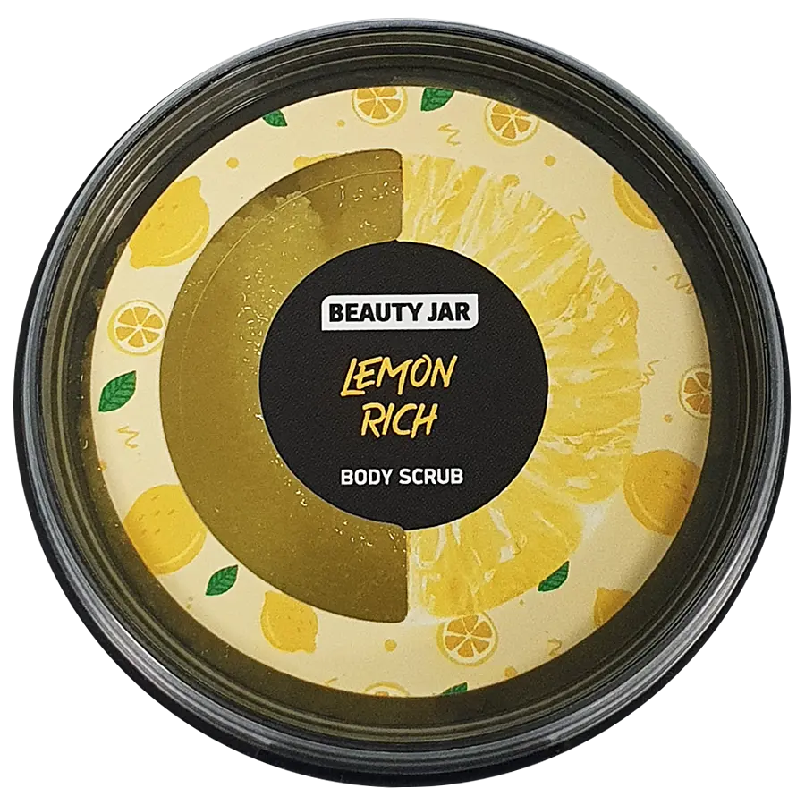 Скраб для тіла Лимонна Розкіш Beauty Jar 200 г - фото 2