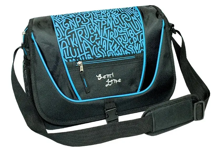 Сумка через плече Semi Line 9 Black/Blue (7156) (DAS303090)