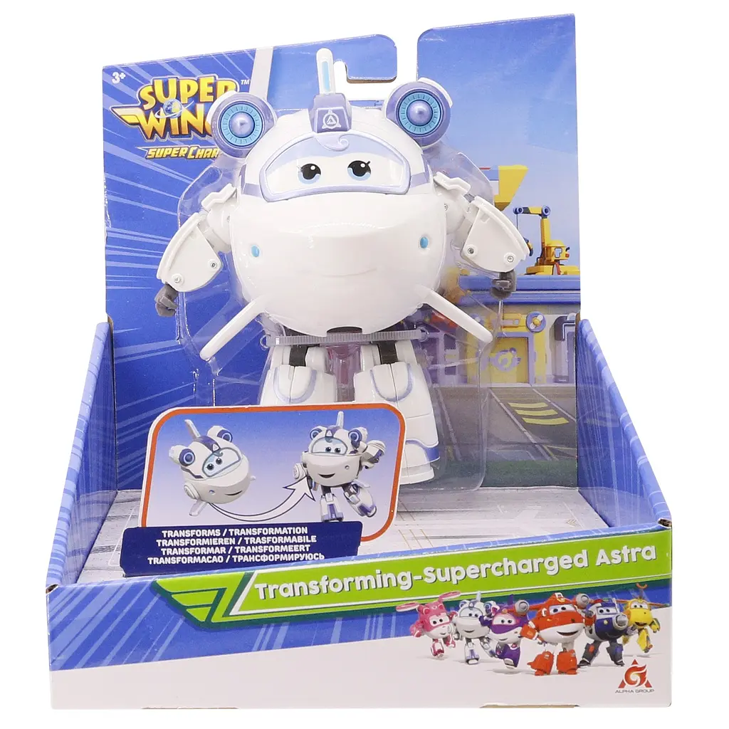 Ігрова фігурка-трансформер Super Wings Transforming-Supercharge Астра (EU740313) - фото 4