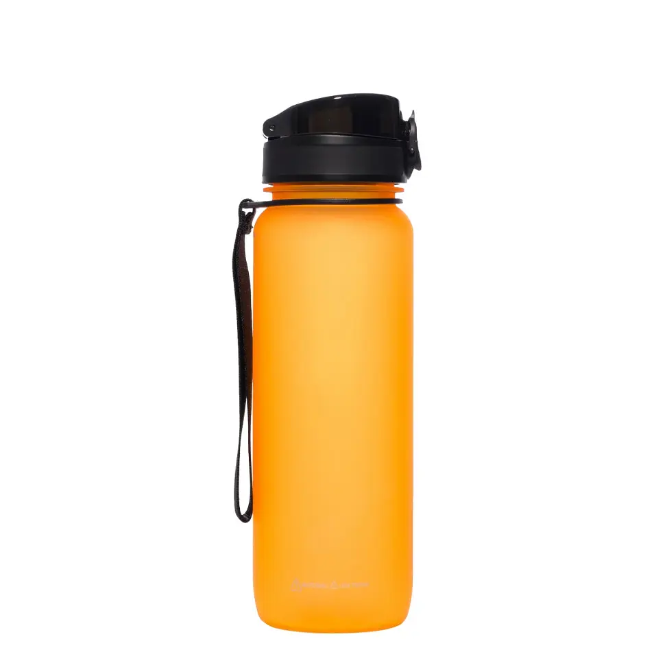 Бутылка для воды UZSPACE 3053(Orange) 800 мл, оранжевая - фото 2