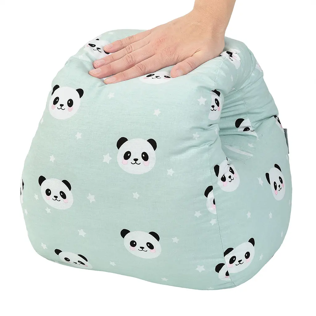 Подушка для годування Papaella Mini Панда, 28х30 см, м'ята (8-31999) - фото 9