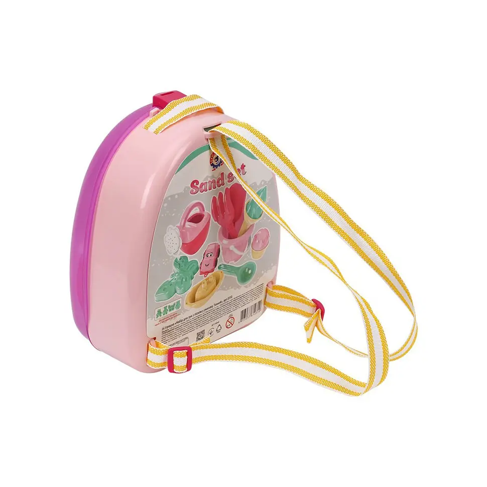 Набір для гри в пісочниці ТехноК 0310TXK рюкзачок 13 елементів - фото 2