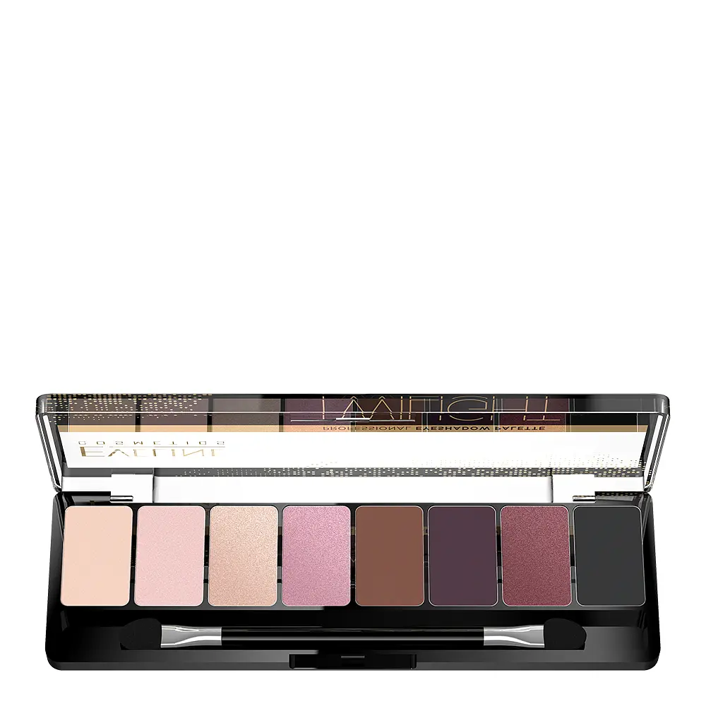 Палетка теней для век Eveline Eyeshadow Professional Palette, тон 02 (Twilight), 8 шт., 9,6 г (LMKCIEN8PAL2) - фото 2