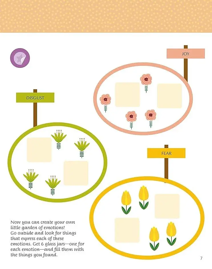 My First Book of Feelings: Montessori Activity Book - фото 7