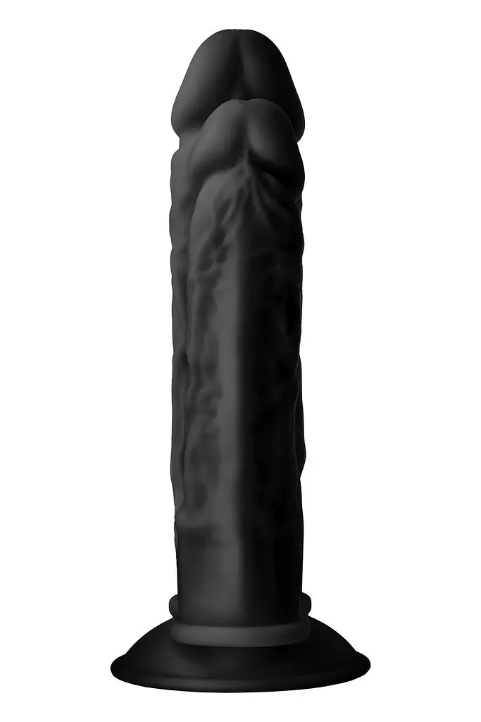 Подвійний фалоімітатор Real Love Double Penetrator 19.5 см чорний - фото 5