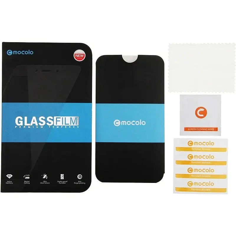 Защитное стекло Mocolo 2.5D Full Cover Tempered Glass Huawei Y6 Pro 2019 Black - фото 3