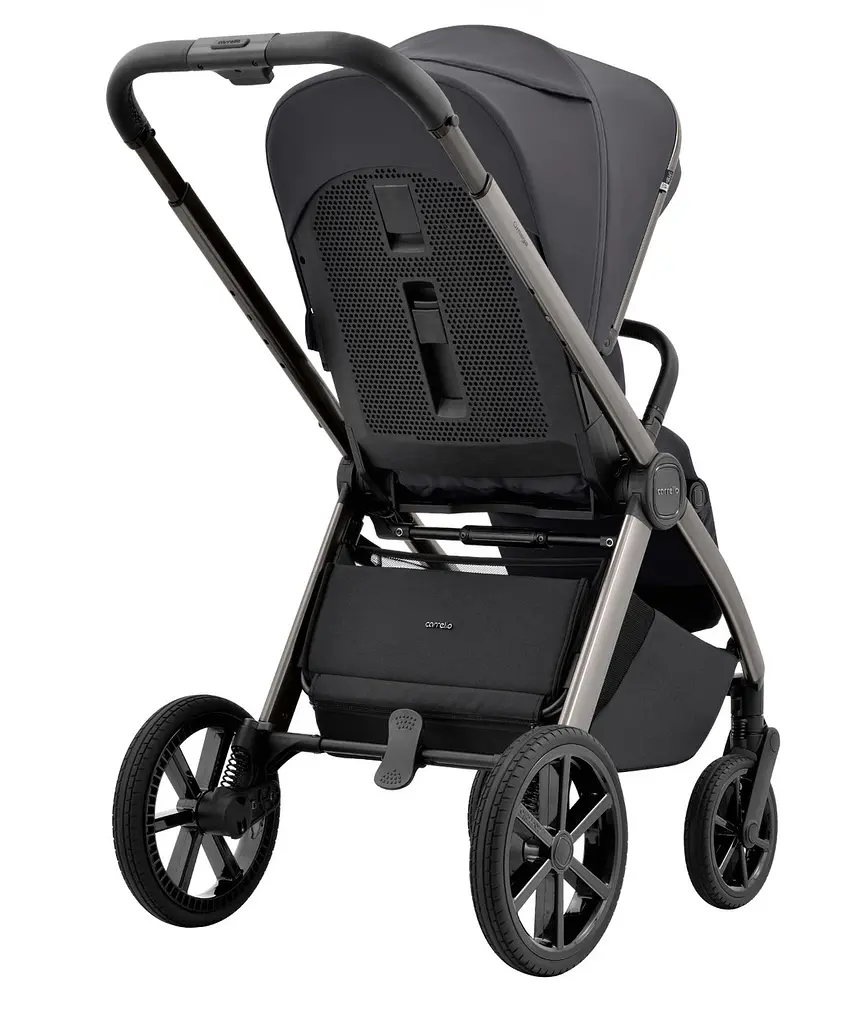 Коляска універсальна 2 в 1 Omega Excellent Grey з LED підсвічуванням для дітей до 22 кг CARRELLO Сірий - фото 8