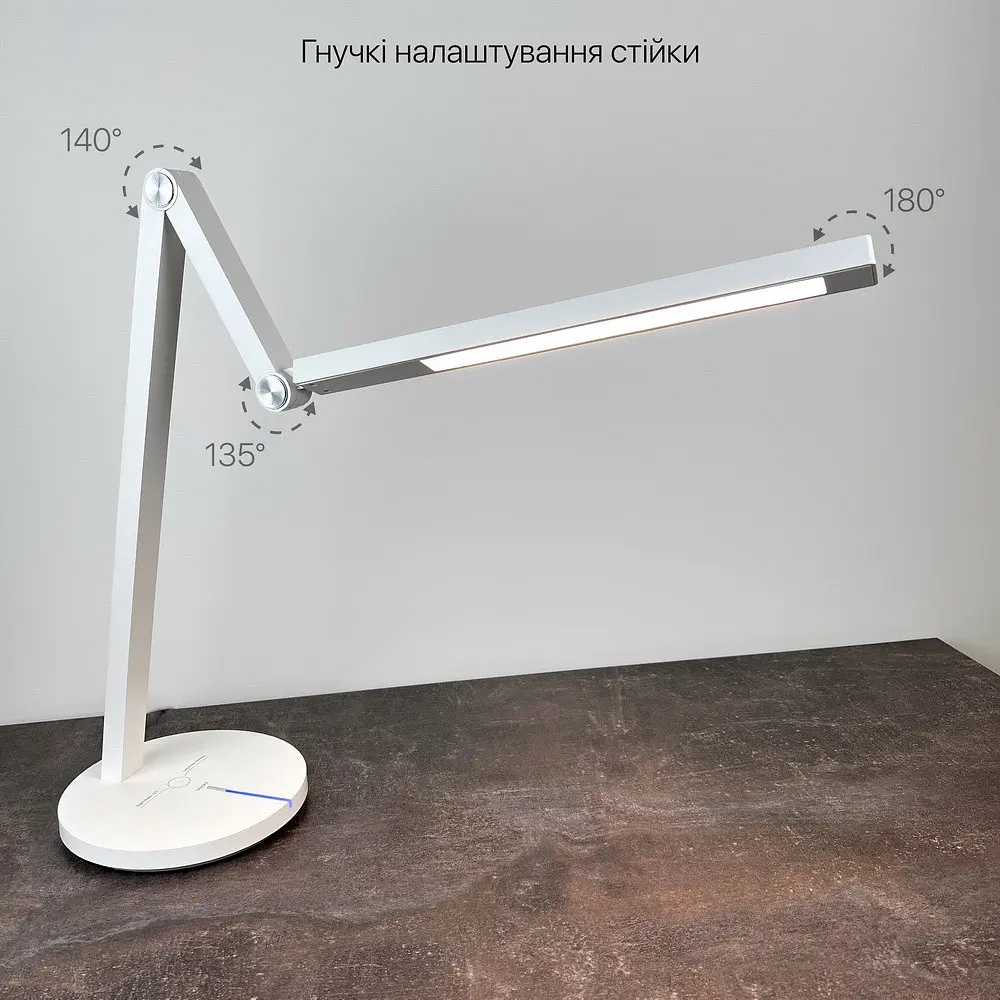 Світильник настільний LED PARKER 8W 3000-6500К чорний Violux ( 530102 ) - фото 7