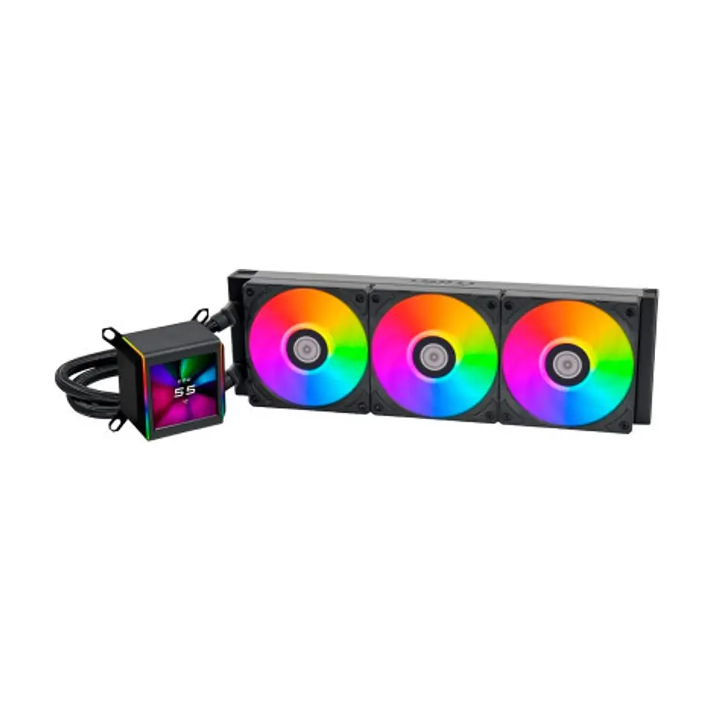 Система рідинного охолодження Lian Li Galahad II LCD, 360 Black (G89.GA2ALCD36B.00) - фото 9
