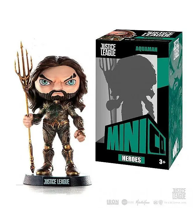 Фігурка Iron Studios Mini Co DC Aquaman ДС Аквамен 14см BL DC A06 - фото 4