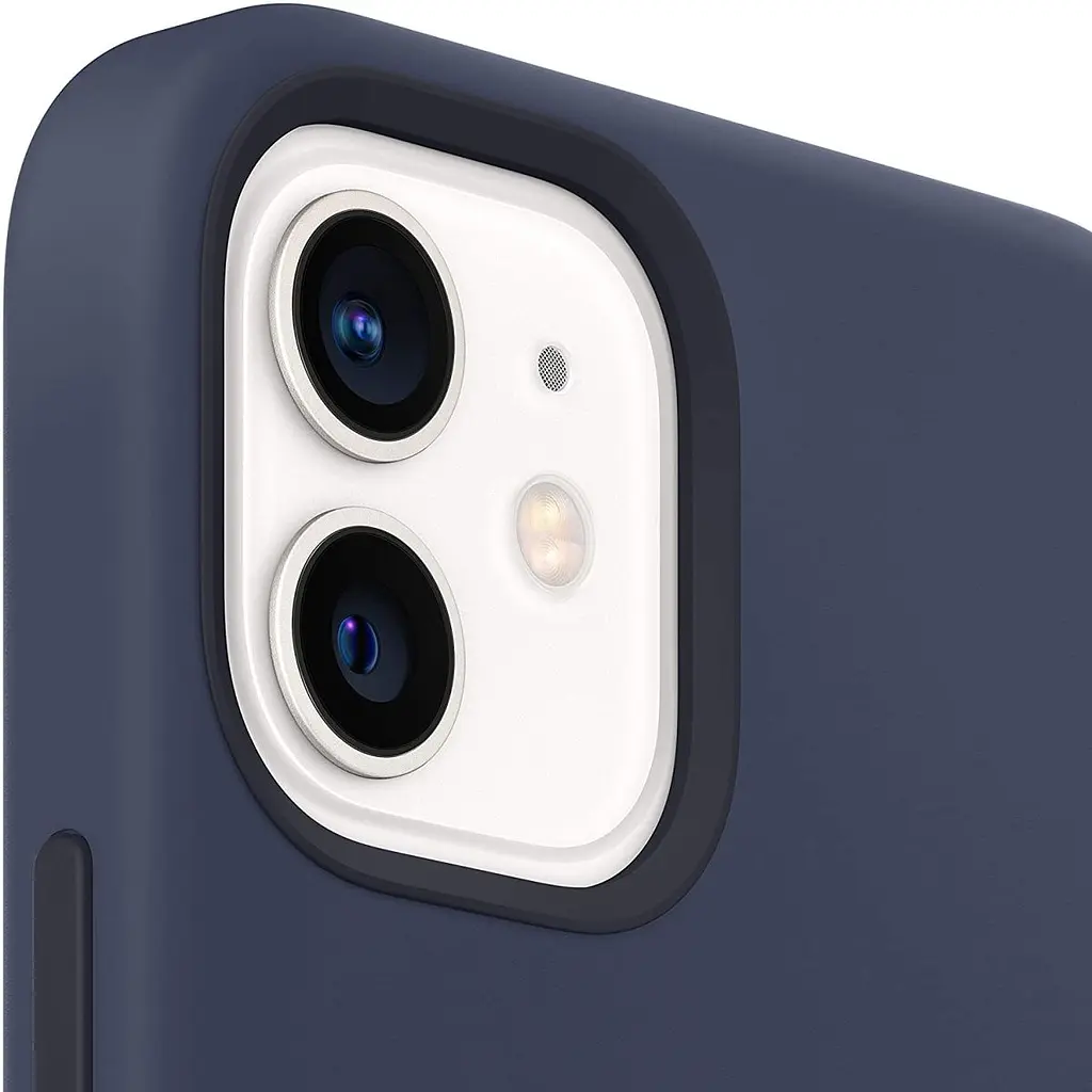 Чохол Silicone Case з MagSafe для Apple iPhone 12/12 Pro (Deep Navy) ААА [52273] - фото 3
