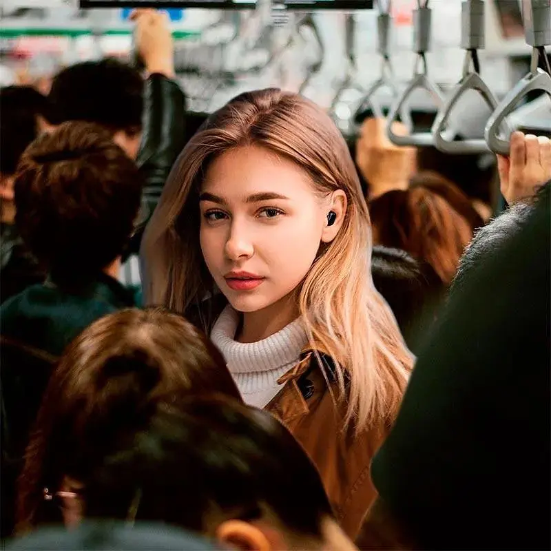 Наушники Baseus Encok WM01 черные блютуз 5.3 стерео в кейсе - фото 6