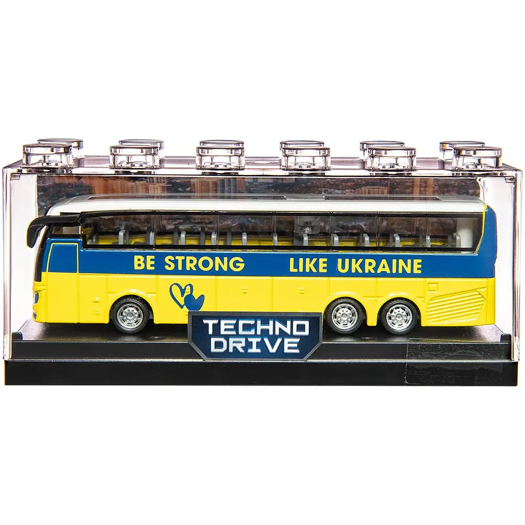 Автомодель TechnoDrive Автобус екскурсійний Україна (250419CG) - фото 9