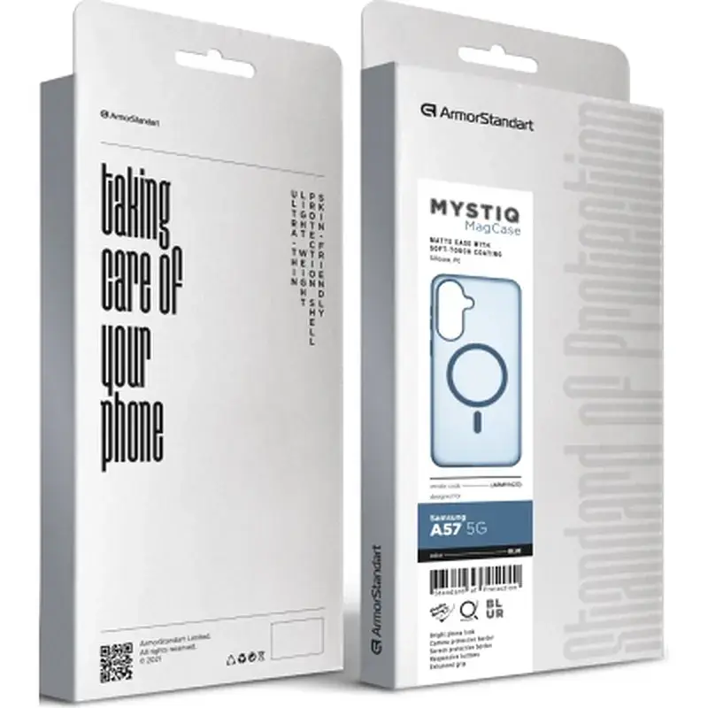 Чохол до мобільного телефона Armorstandart Mystiq MagCase Samsung A57 5G Blue (ARM91623) - фото 3