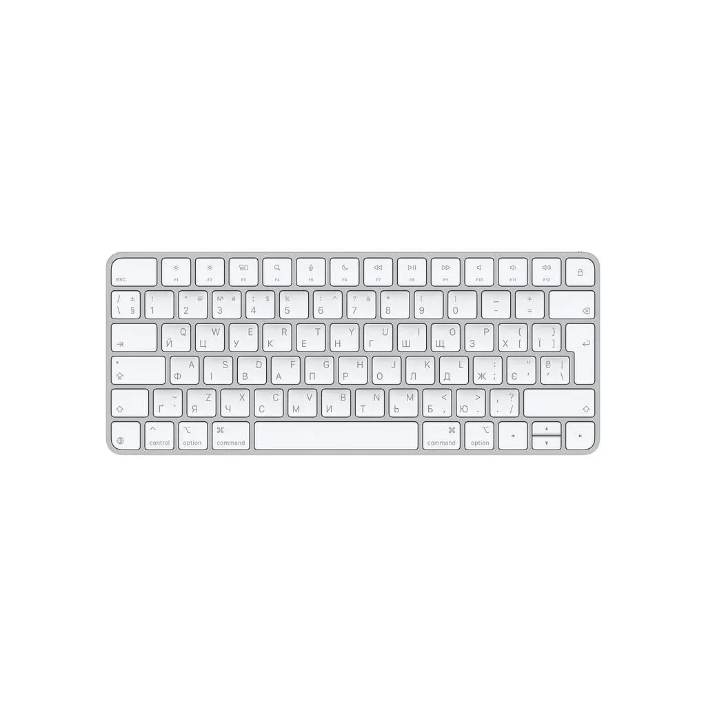 Клавіатура Apple Magic Keyboard Bluetooth/USB-C UA White (MXCL3UA/A)
