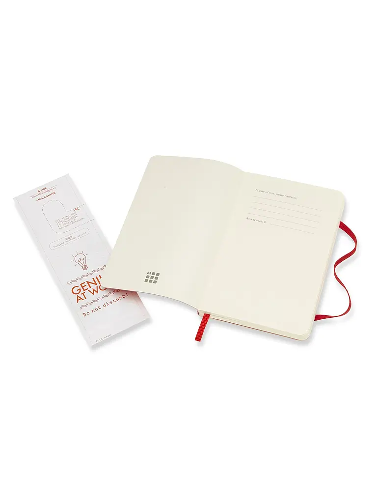 Записник Moleskine Classic кишеньковий, Лінійка Червоний М’який (QP611F2) - фото 3