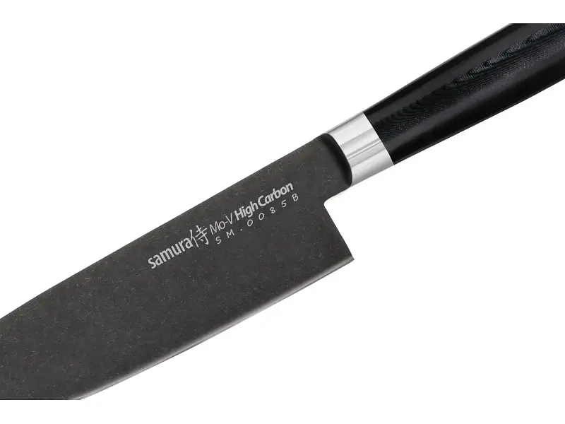 Кухонний ніж SAMURA MO-V STONEWASH (SM-0085B) - фото 7