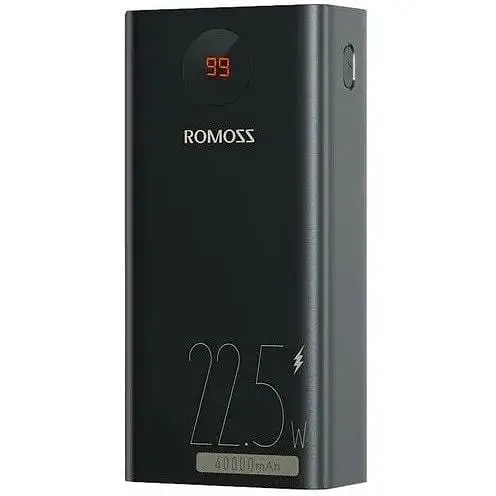 Павербанк Romoss 40000 mAh 22,5W PEA40PF (PEA40-152-2133H) Black - фото 2