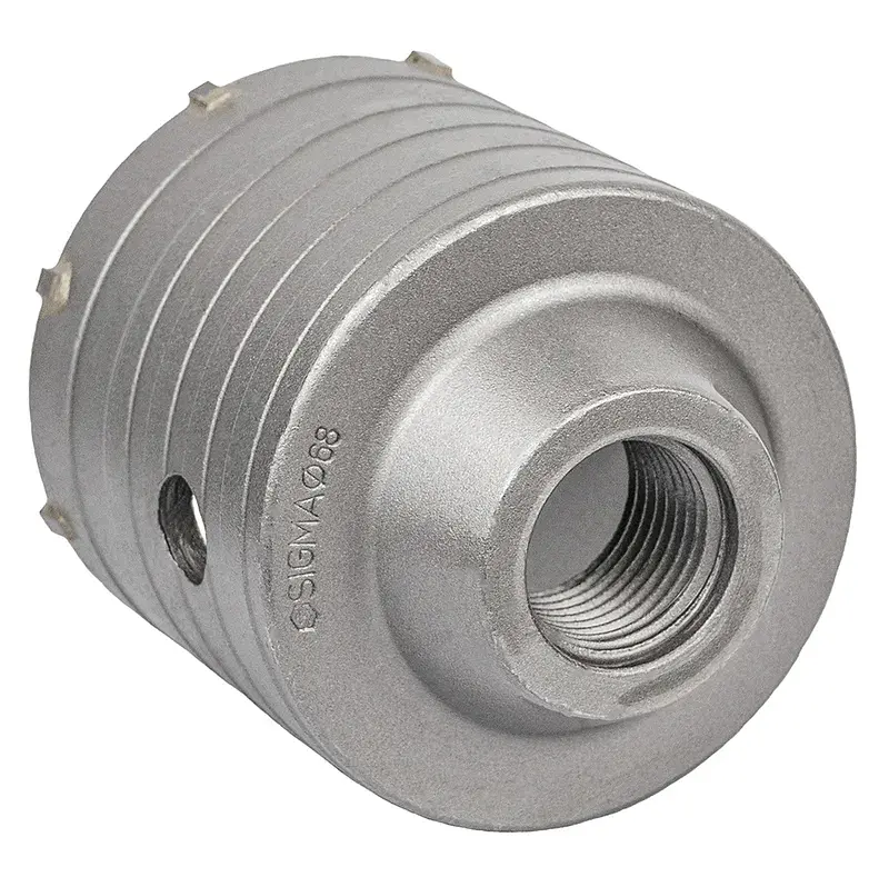 Коронка по бетону Ø68×70мм 8 зубців (тубус) SIGMA (1513081) - фото 4
