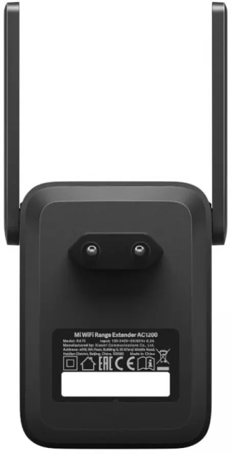 Підсилювач сигналу Xiaomi Mi Wi-Fi Range Extender 1200 (DVB4348GL) UA - фото 4