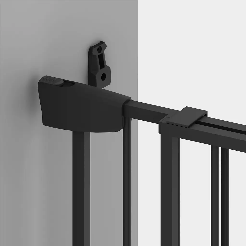Бар’єр міжкімнатний-сходовий Tulano Guardian 1.0 Black 70–104 см. - фото 5