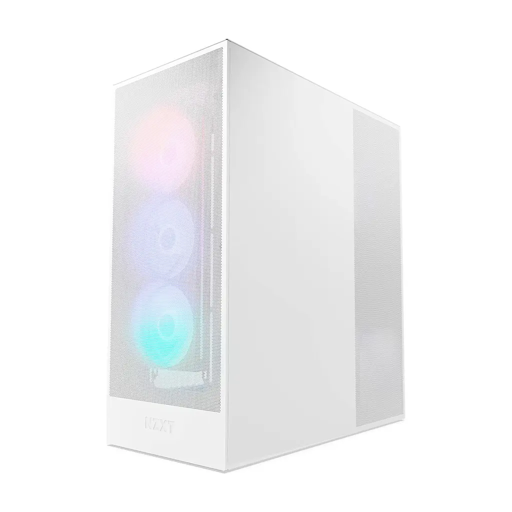 Корпус для ПК NZXT H7 Flow RGB All White (CM-H72FW-R1) - фото 3