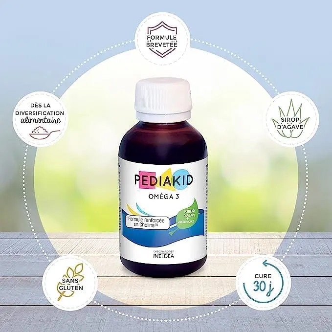 Сироп Омега-3 з холіном Pediakid Omega-3, 125 мл - фото 3