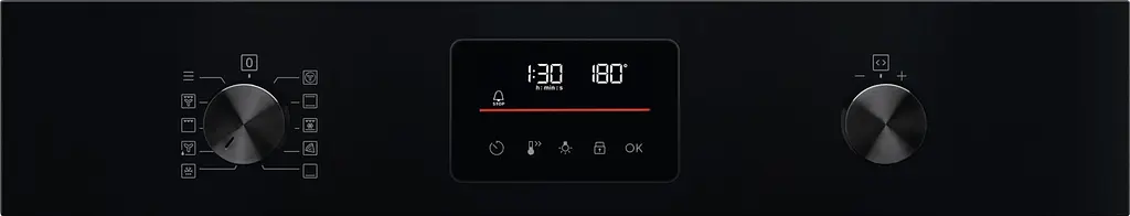 Electrolux Духовий шафа Electrolux електричний, 65л, A+, дисплей, конвекція, піроліз, телескопічні напрямні, чорний - фото 2