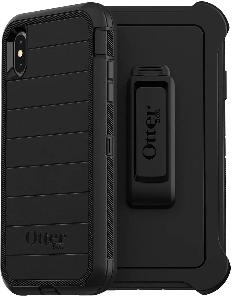 Чохол протиударний із кліпсою OtterBox Defender Pro 77-60717 для iPhone XS Max (6.5") Black