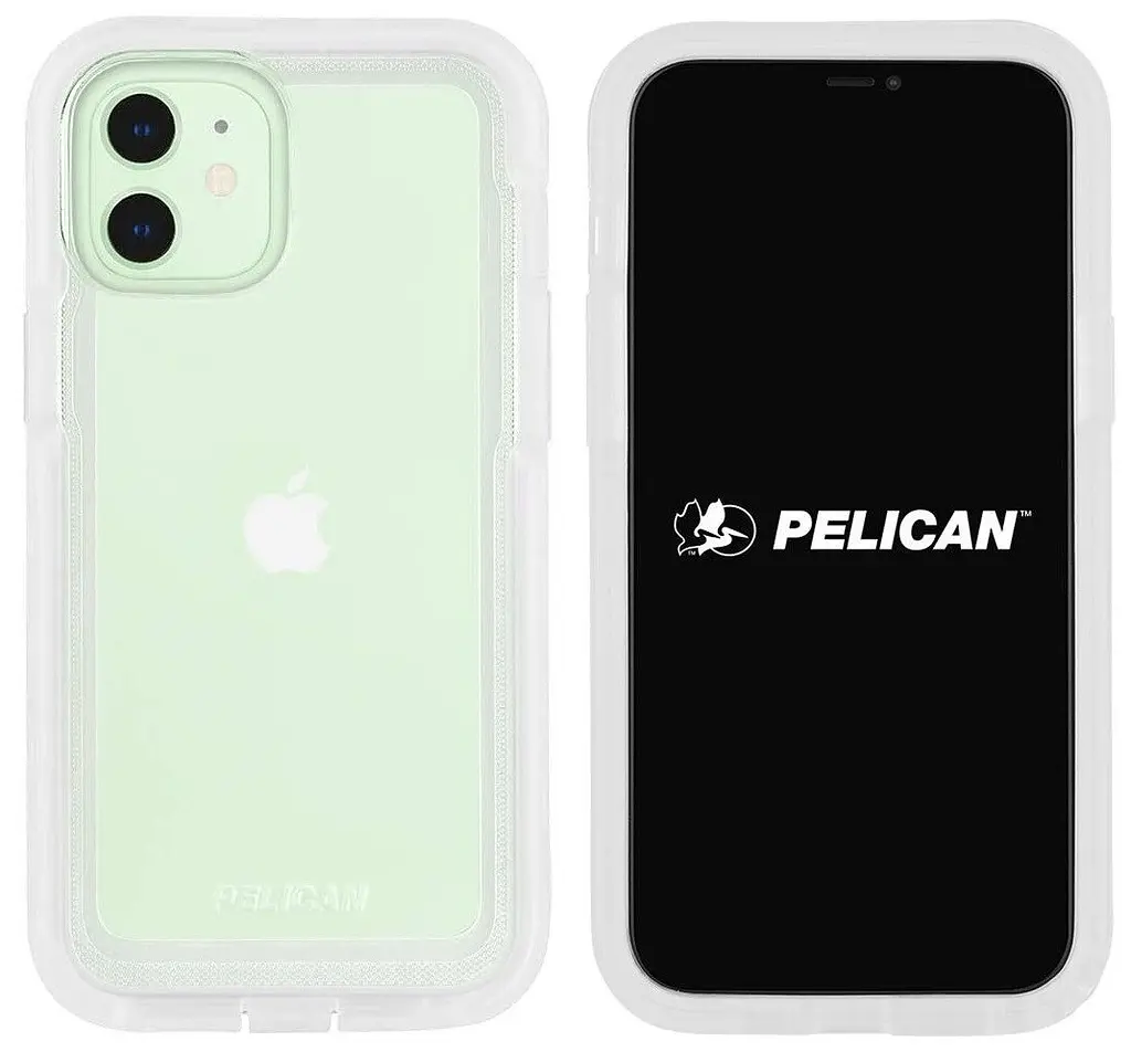 Протиударний чохол для iPhone 12 Pro Pelican Voyager Прозорий аналог OtterBox Defender з кліпсою PP043566 - фото 3