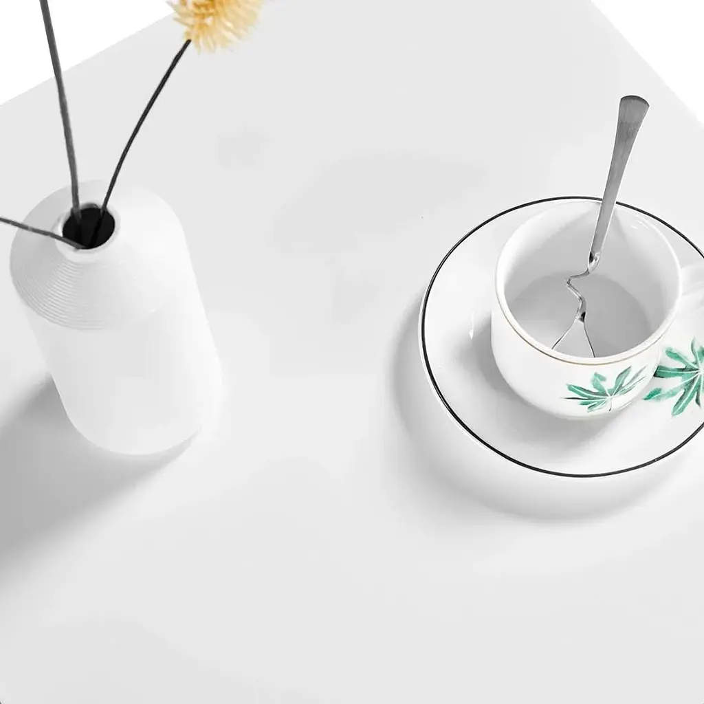 Стеллаж Chomik Holly с двумя деревянными полками белый - фото 10