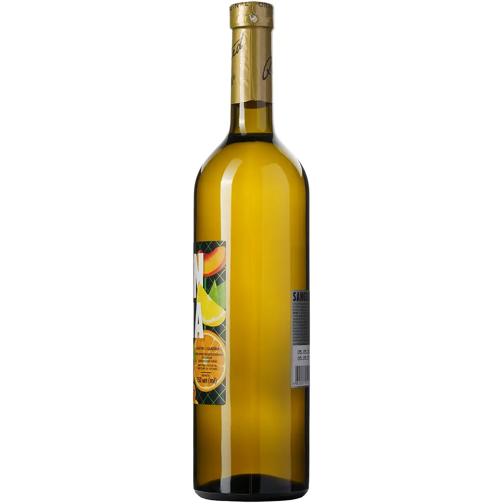 Напій винний Salute Sangria слабоалкогольний зброджений напівсолодкий білий 6-6.9% 0.75 л - фото 2