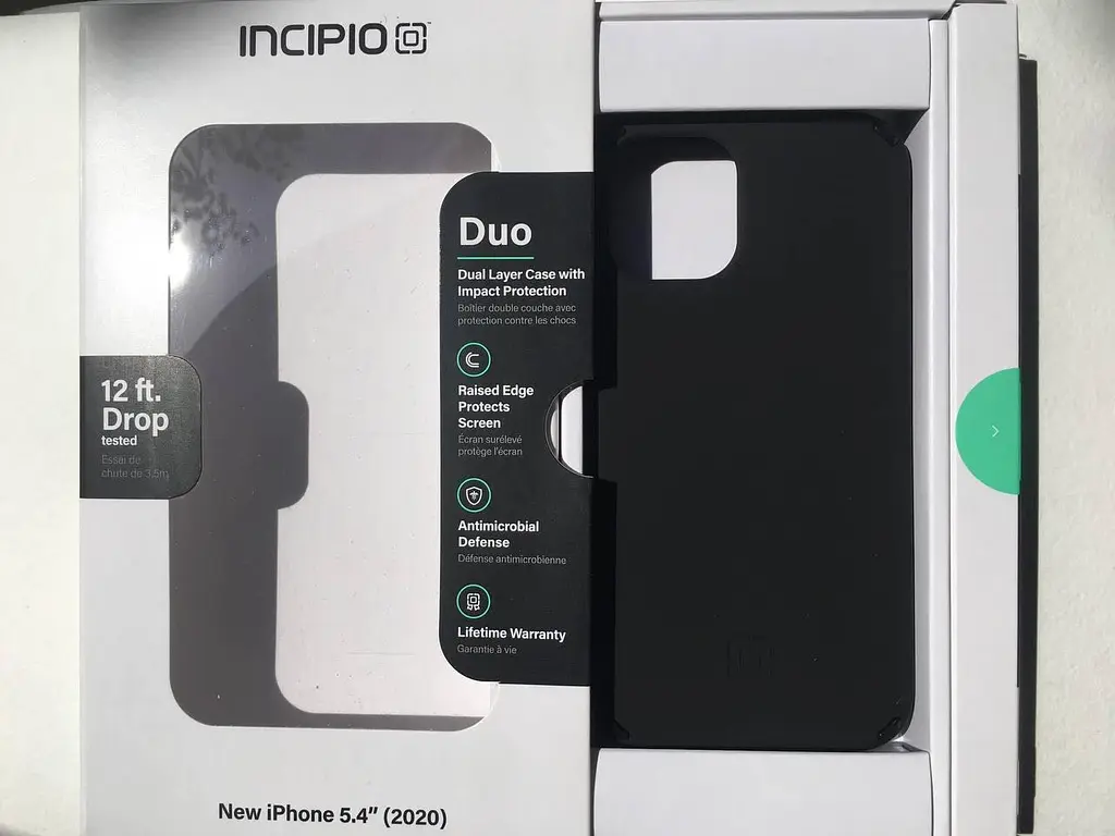 Протиударний чохол Incipio Duo-V для iPhone 12 Mini Black (IPH-1893-BLK) - фото 10