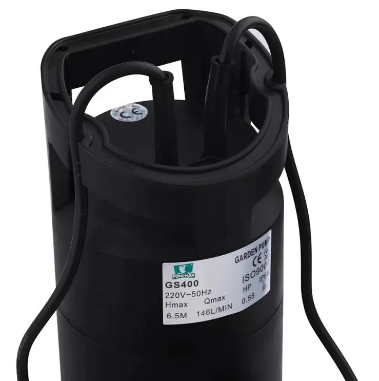 Насос дренажний Pumpman GS400 Нmax 6,5 м Qmax 7,5 куб.м 400 Вт (CV029785) - фото 2