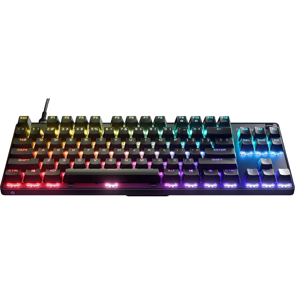 Клавіатура SteelSeries Apex 9 TKL RGB Linear OptiPoint Optical USB Black (64847) - фото 2