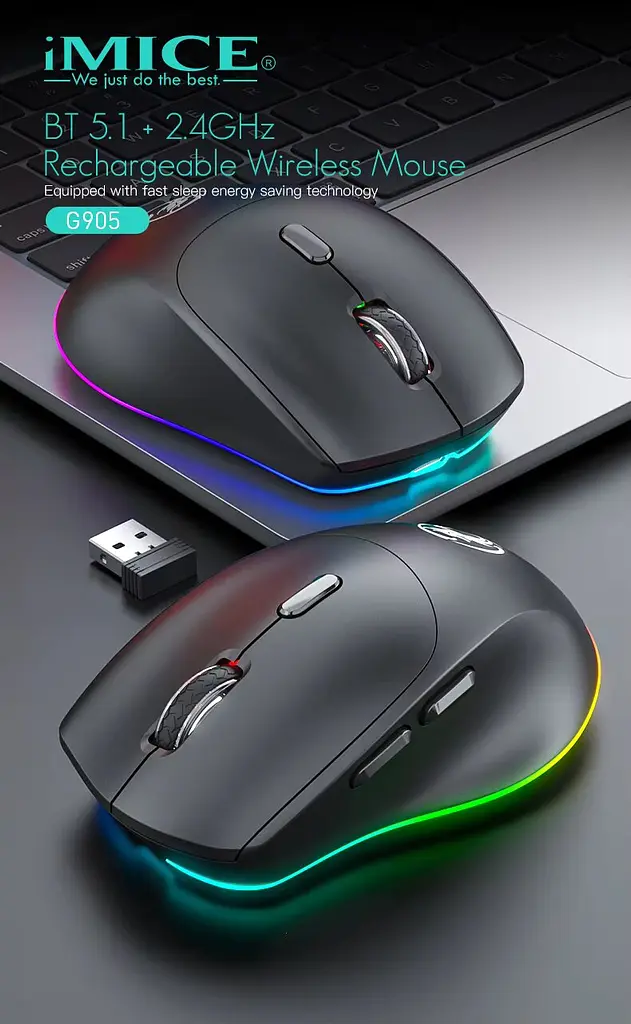 Миша бездротова Imice G905 2,4G Bluetooth - фото 5