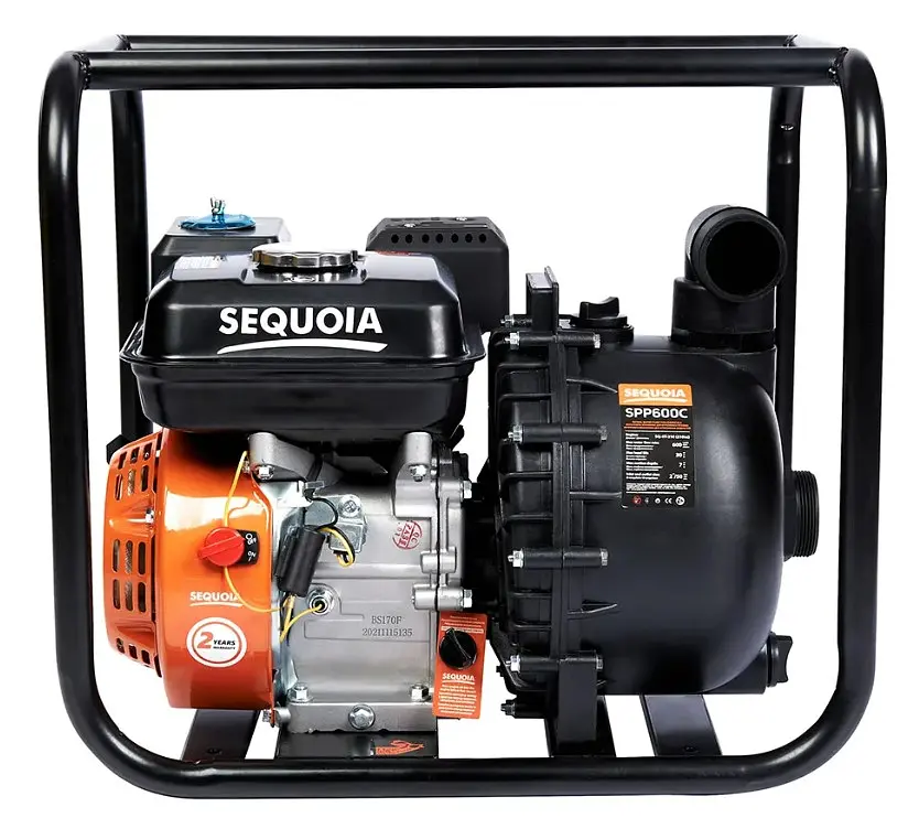 Мотопомпа бензинова Sequoia для агресивних речовин SPP600C - фото 2