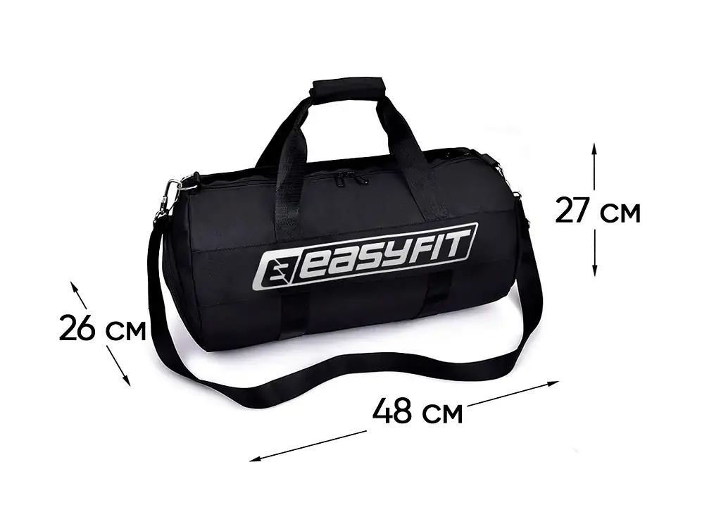 Спортивна сумка EasyFit ActivePack чорна (EF-8002-BK) - фото 3