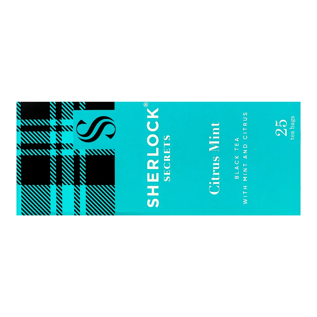 Чай чорний Sherlock Secrets Citrus Mint (25 шт. х 2 г) (920159) - фото 4