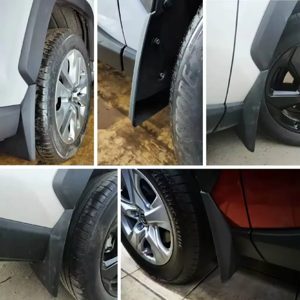 Бризковики для Toyota Rav 4 2018- 2WD ДВЗ Комплект 4 шт (BTYRV2221-2WD) - фото 2