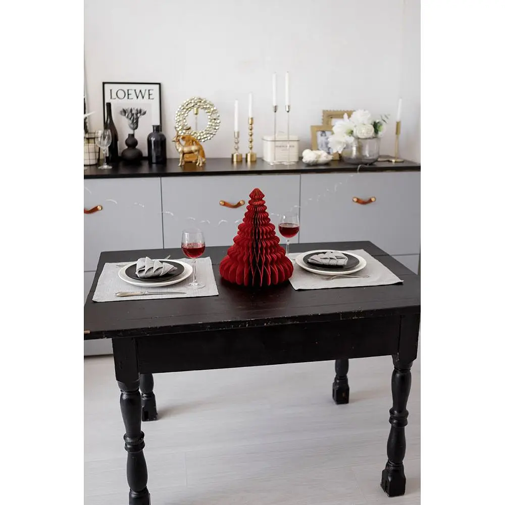 Салфетка Прованс Жемчужина праздничная с люрексом 40х40 см Silver (37584) - фото 4