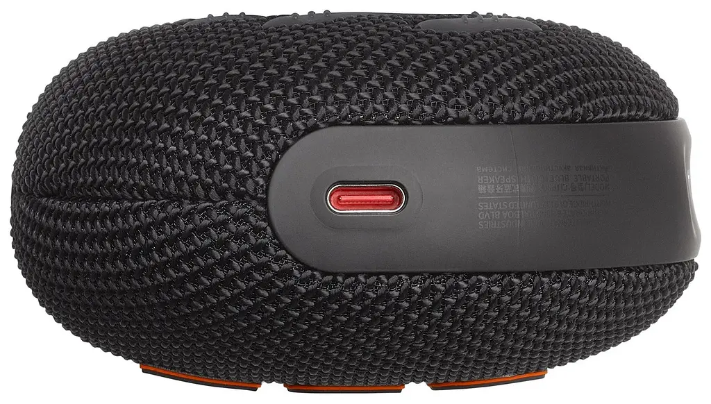 Портативная акустика JBL Clip 5 с клипсой беспроводная черная (JBLCLIP5BLK) - фото 4