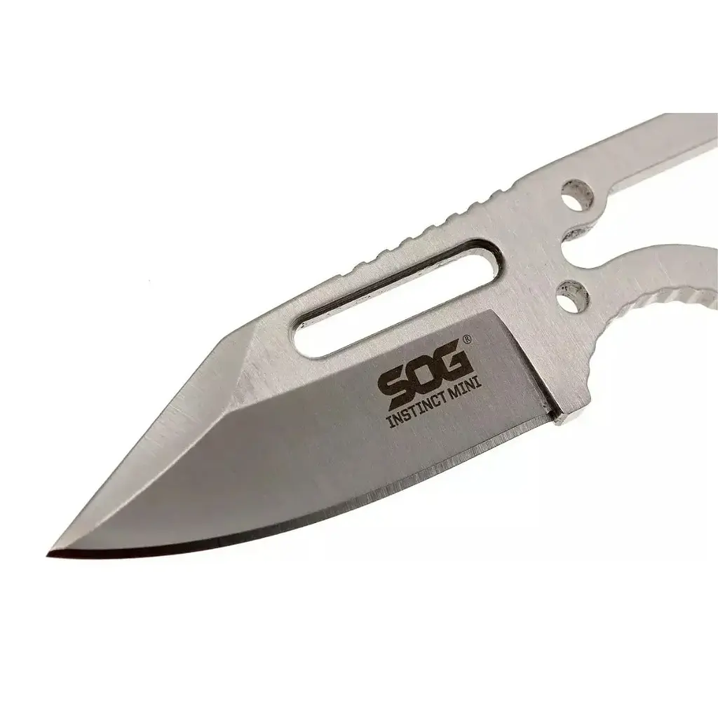 Ніж із фіксованим лезом SOG Instinct Mini Сірий - фото 2
