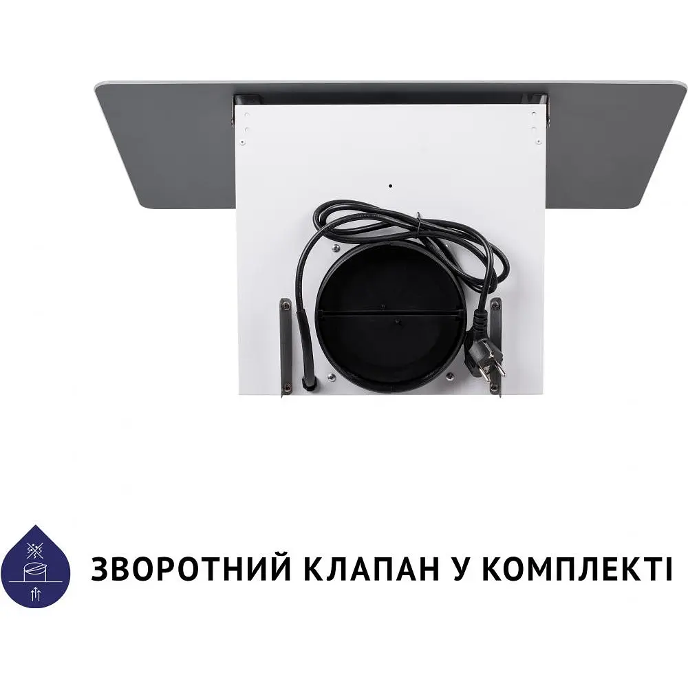 Похила витяжка Minola HDN 6224 WH 700 LED - фото 8