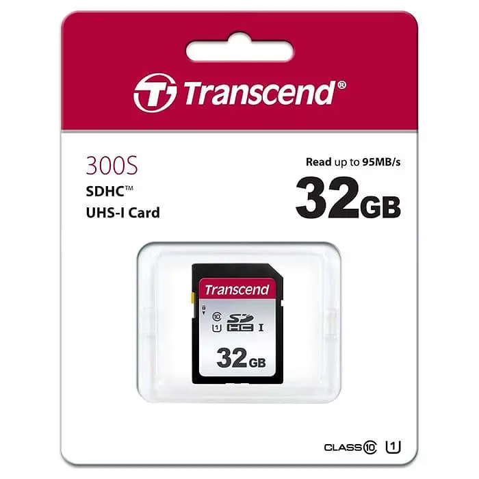 Карта пам'яті Transcend 32GB SDHC UHS-I Class 10 300S (TS32GSDC300S) - фото 2