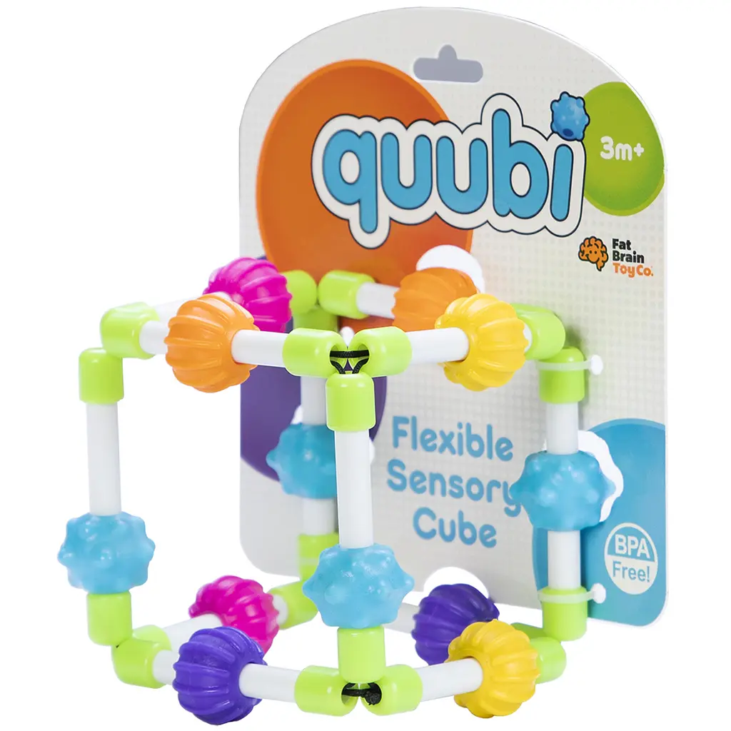 Прорізувач тактильний Fat Brain Toys Quubi Куббі (F296ML) - фото 2