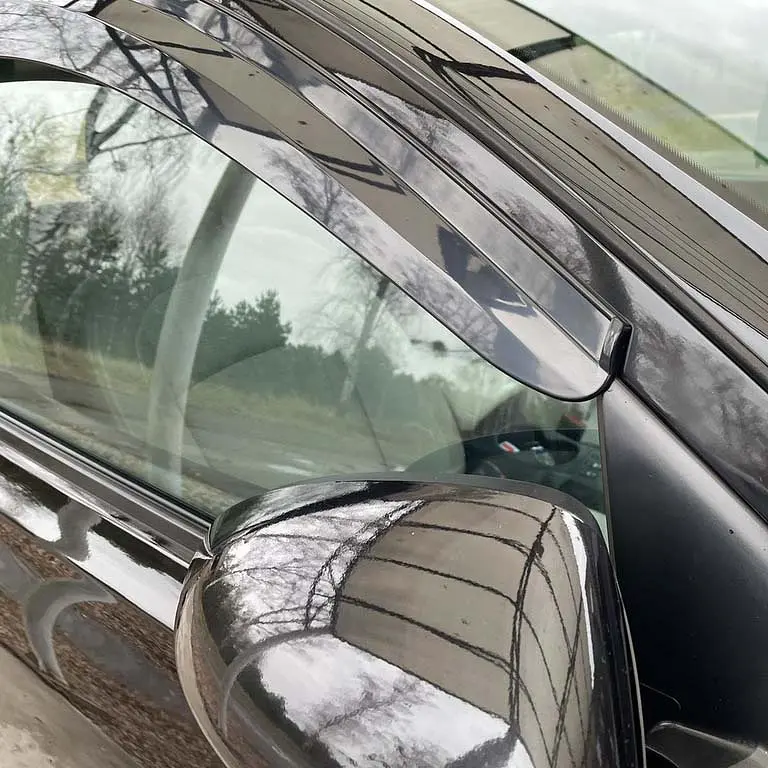Дефлектори вікон вітровики Nissan Qashqai 2007-2014 скотч SunPlex (SP-S-76) - фото 6