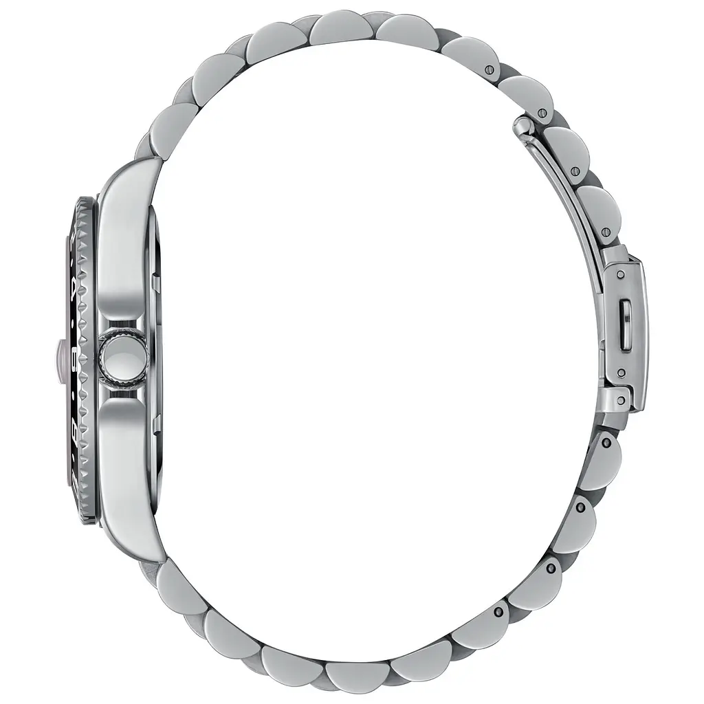 Наручний годинник чоловічий Lee Cooper Daytona Black Сріблястий (3430) - фото 4