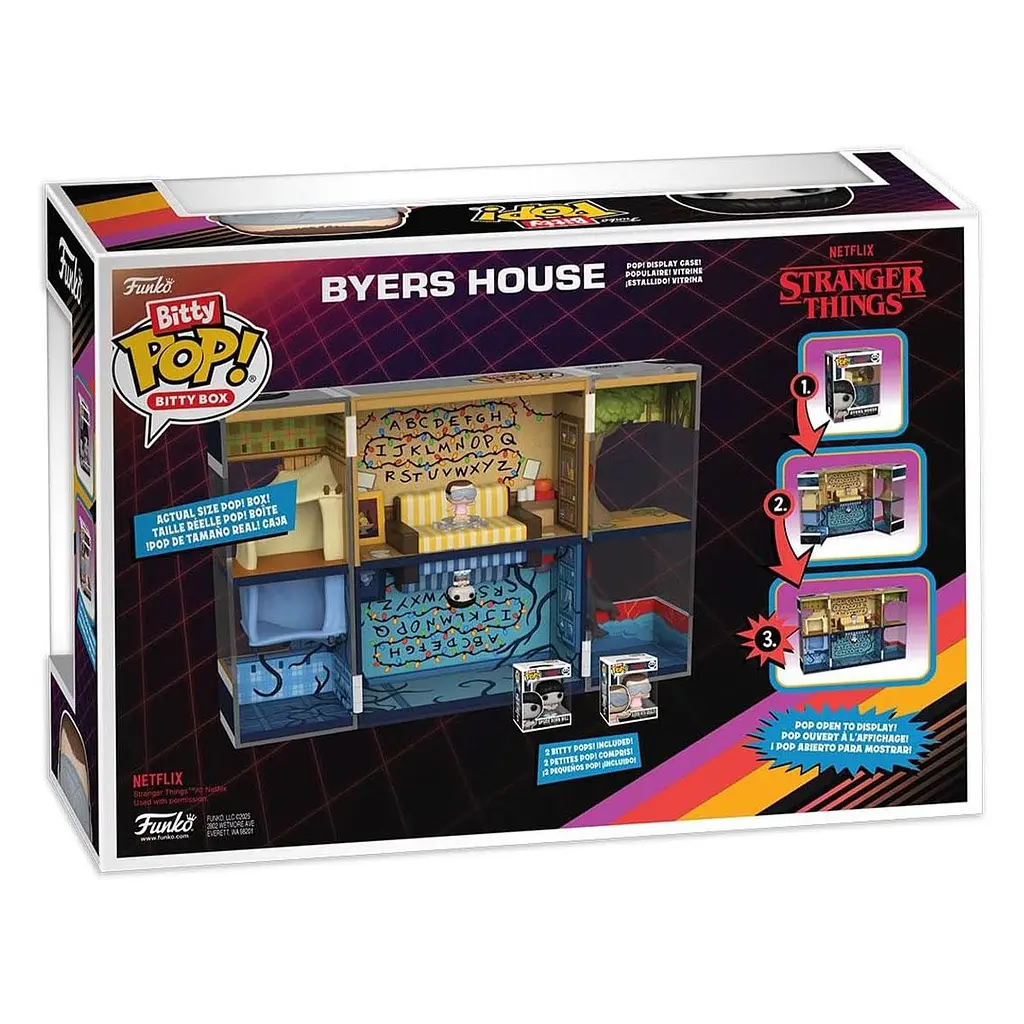 Ігровий набір Bitty POP! Boxes серії Дивні дива Будинок Баєрса - фото 6