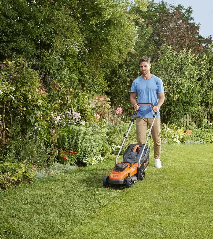 Газонокосилка аккумуляторная Black+Decker BCMW3336L2 - фото 10